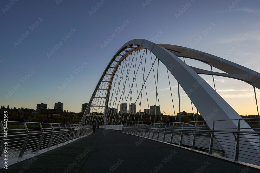 Obraz premium city harbour bridge