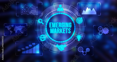 Internet, business, Technology and network concept. Emerging markets