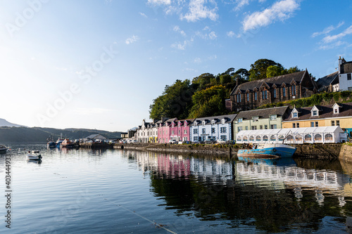 Harbour of Portree, Isle of Skye, Inner Hebrides, Scotland, United Kingdom, Europe photo