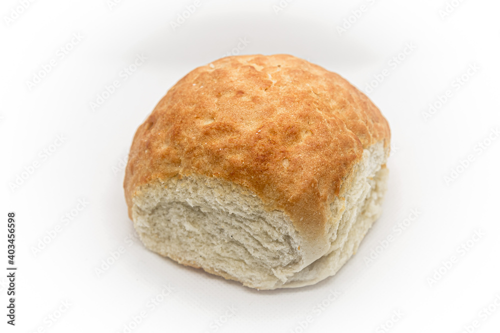 Tiger bread bun, bread roll