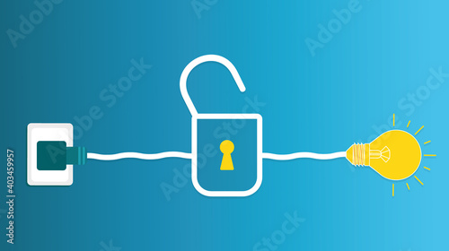 Flashlight of various orange. Modern flashlights. LED lanterns on white background.