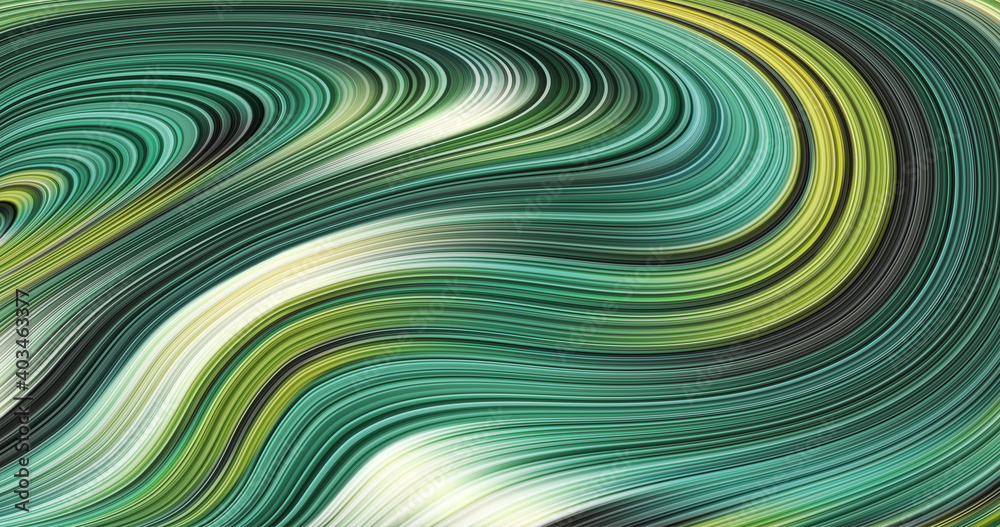 Artistic wave line effect Artistic wave line effect