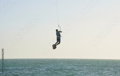 Kitesurfing in Cabo de la Vela  Guajira  Colombia