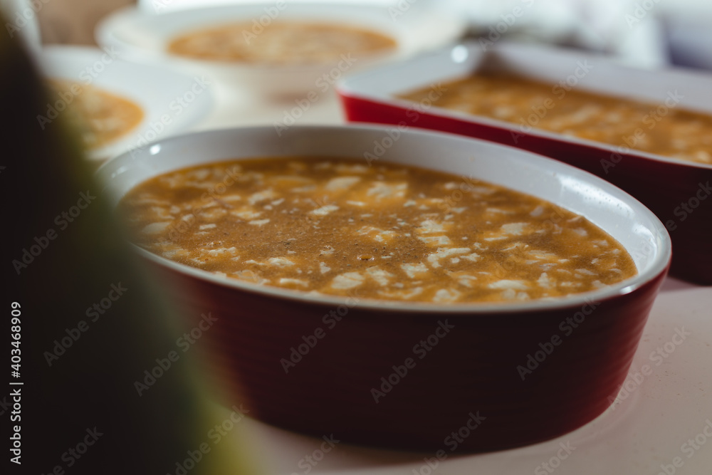 Jelly pork meat (pihtije) - traditional winter food in The Balkans Jelly pork meat (pihtije) - traditional winter food in The Balkans