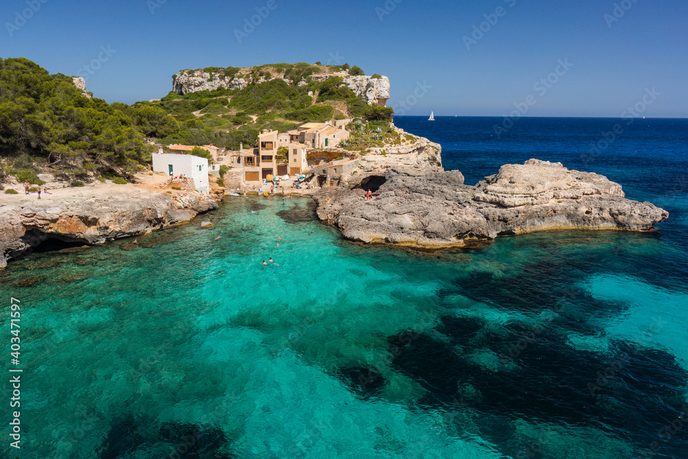 Cala s'Almunia, Santanyi, Mallorca, balearic islands, spain, europe