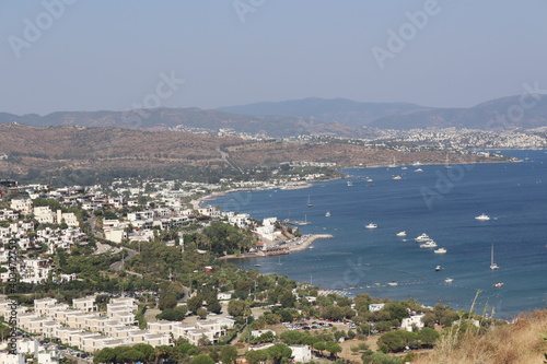 view of the sea from the sea