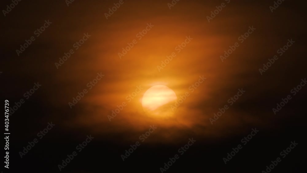 Sunset, sunrise with clouds. orange skies and sun Sunset, sunrise with clouds. orange skies and sun