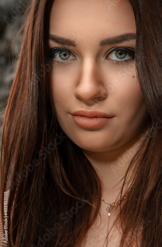 Close-up of a beautiful woman © nicolagiordano