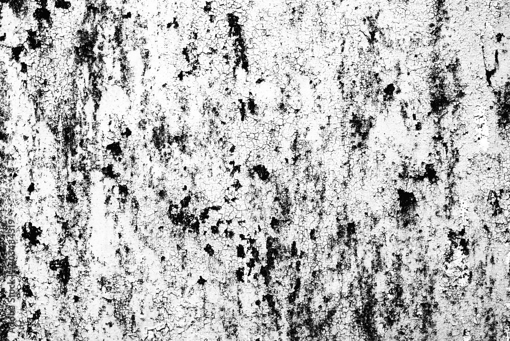 Fototapeta premium Metal texture with scratches and cracks which can be used as a background