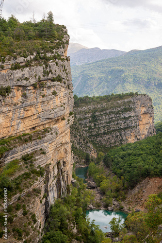 Barrage du lac de Castillon Alpes de Haute Provence France