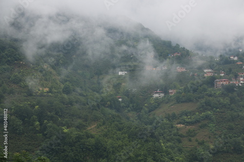 villages collapsing in fog