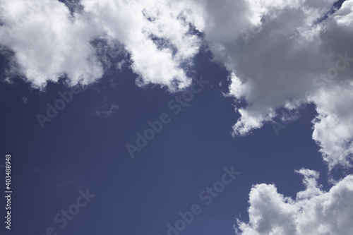 White Clouds in the Blue Sky in Brazil  © Marta Alves