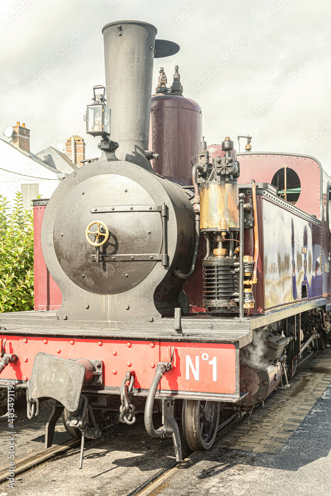 Naklejka premium nostalgiezug