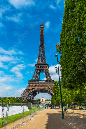 Eiffel Tower in Paris, France. © resul