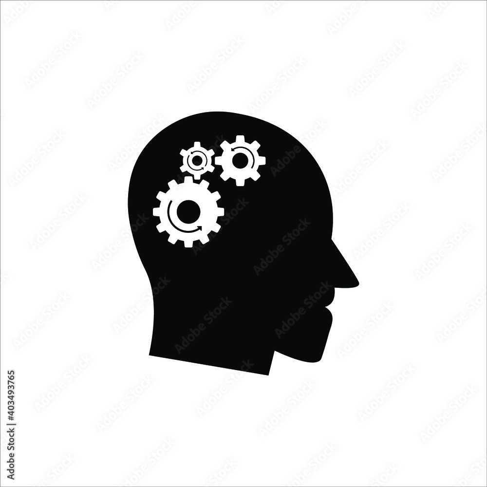 human icons think or get ideas. vector eps 10 human icons think or get ideas. vector eps 10