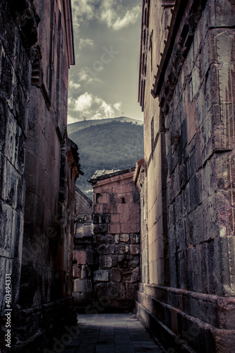 street in old dark town © vardan