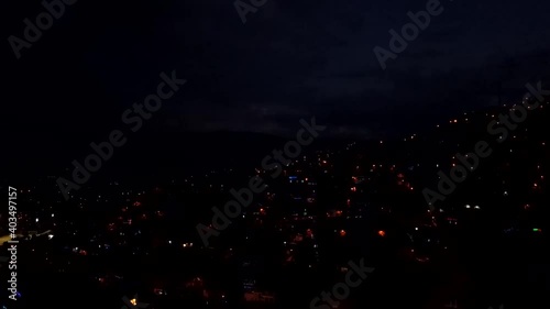 Anochecer Medellín 