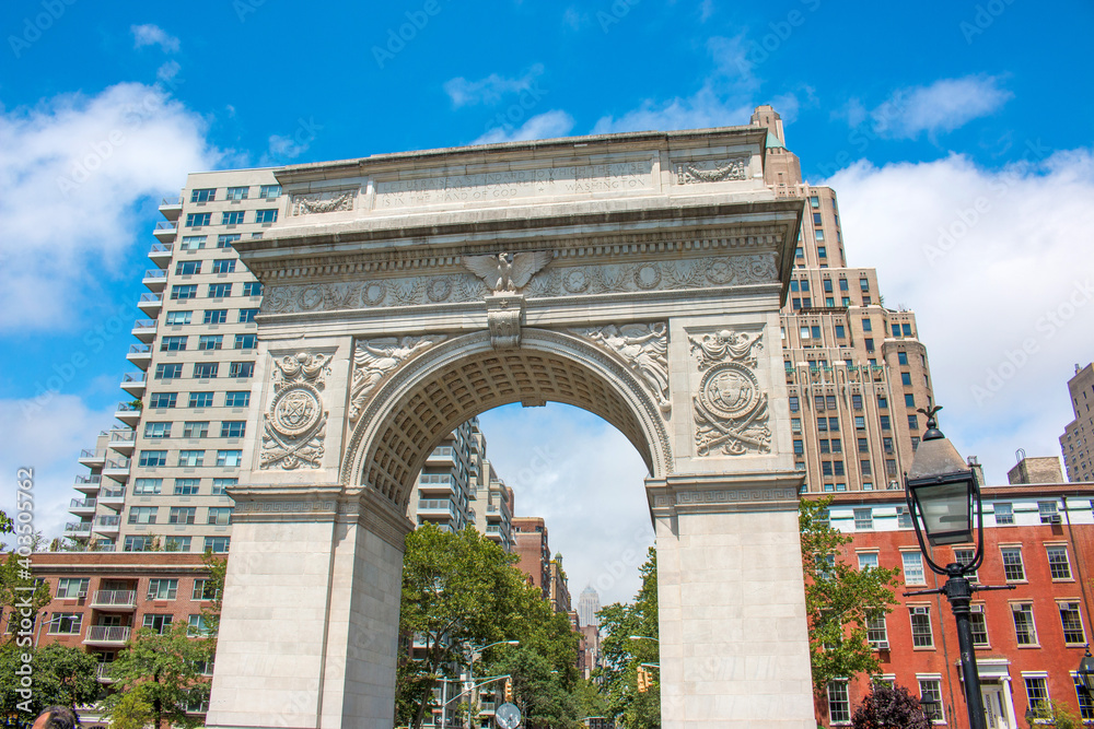 Obraz premium Washington Square Arch Washington Square Park Manhattan New York City