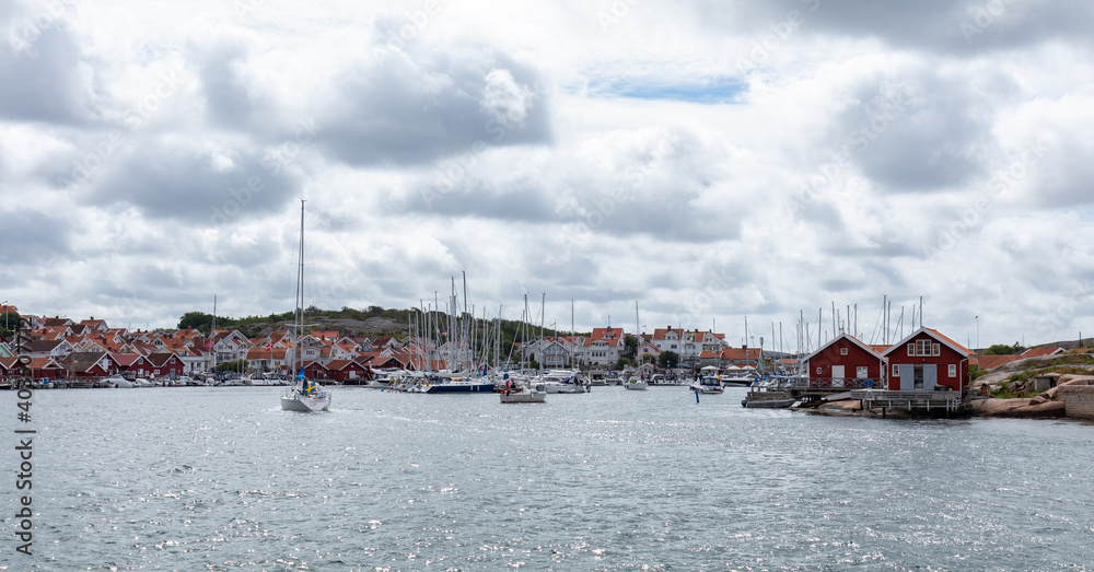 Fototapeta premium Hunnebostrand, Bohuslän, west coast Sweden.