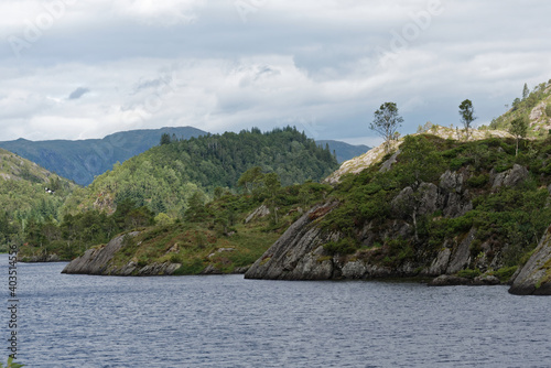 Norwegen - Samnanger - See Øyjordsvatnet photo