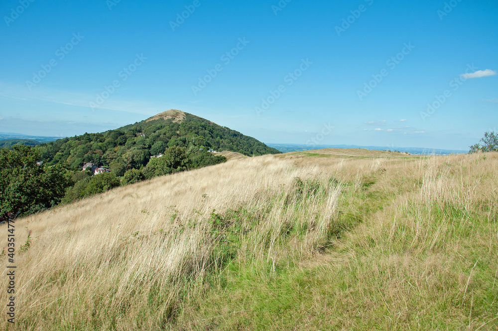 Fototapeta premium Summertime scenery on the Malverns.