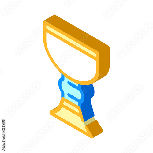 holy grail isometric icon vector illustration color