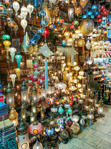 Traditional Turkish lamps