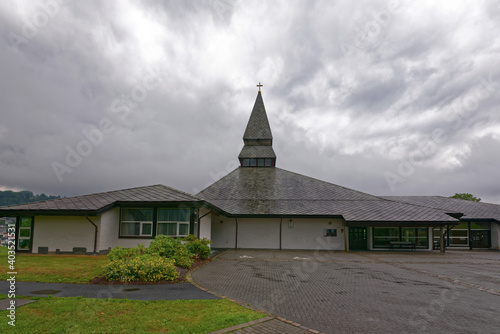 Norwegen - Norheimsund - Kirche photo