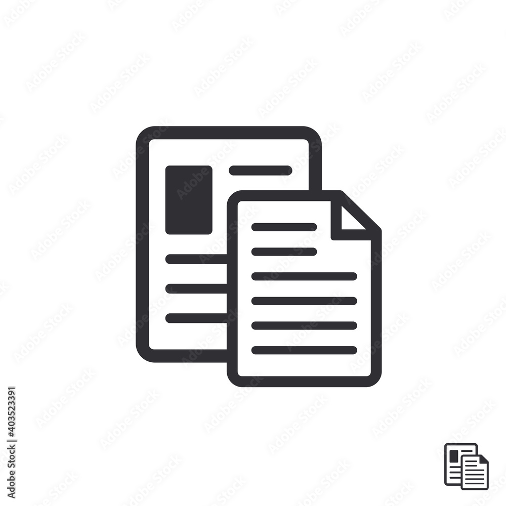Copy File Icon