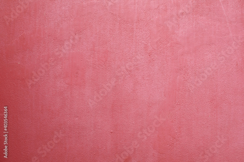 Red color paint concrete wall for texture design