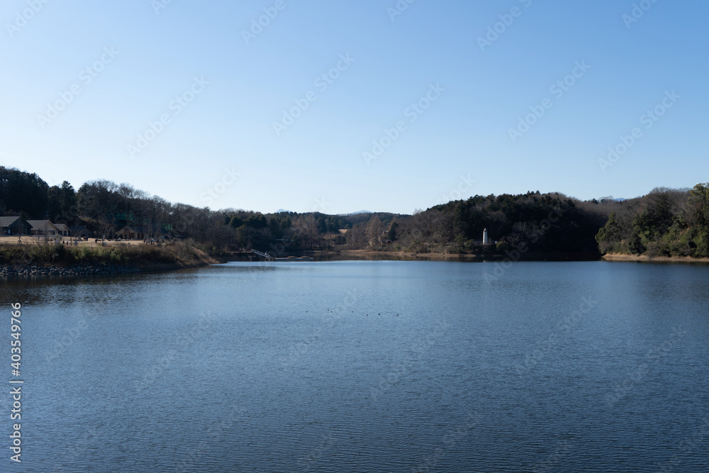 Lake Miyazawa . Saitama Japan