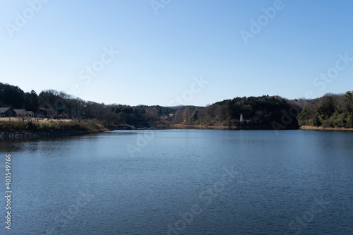 Lake Miyazawa . Saitama Japan