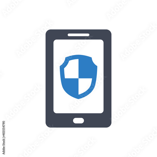 Mobile security icon