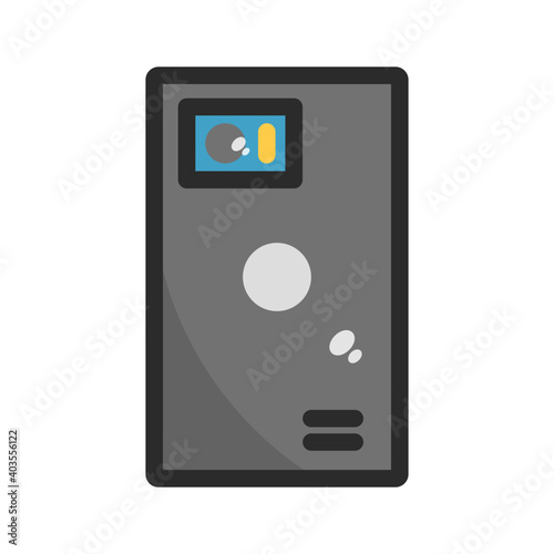 Rear smartphone icon