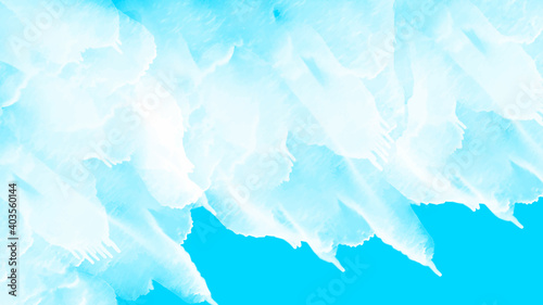 blue and white watercolor background design