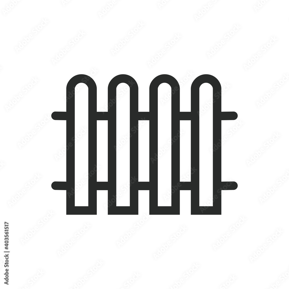 fence icon vector design illustration fence icon vector design illustration
