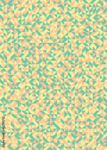 Abstract Geometric Pattern generative computational art illustration