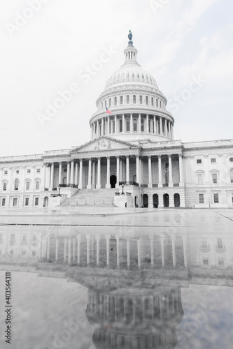 United States Capitol Building east facade - Washington DC Unite