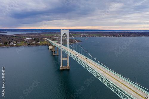 Claiborne Pell Bridge - Rhode Island photo