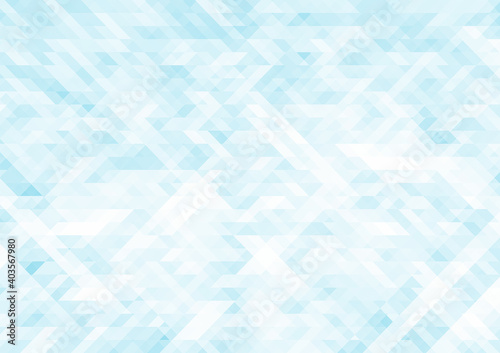 Clear light blue polygon background image