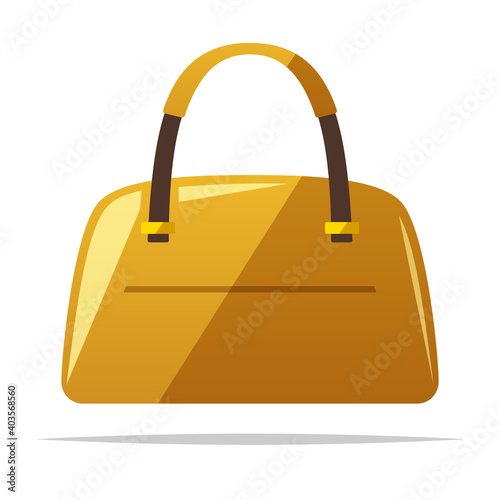 Women bag vector isolated illustration