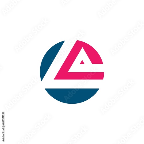letter LA triangle vector icon illustration Free Download letter LA triangle vector icon illustration - GFXLoad