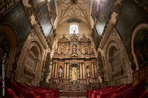Seville, Andalusia, Spain, Euripe, Side chapel of the Virgen de la Antigua in the Cathedral of Seville