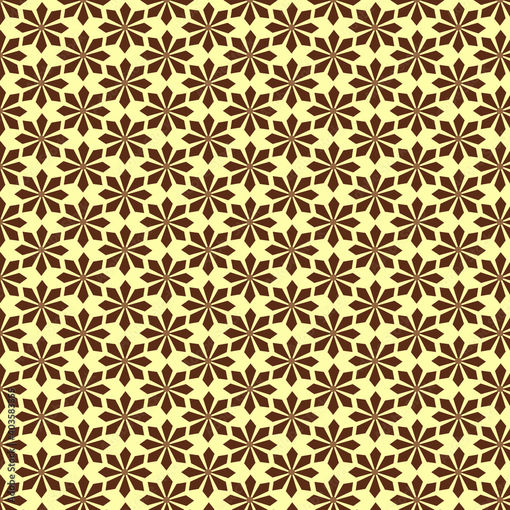 brown and yellow seamless pattern textile