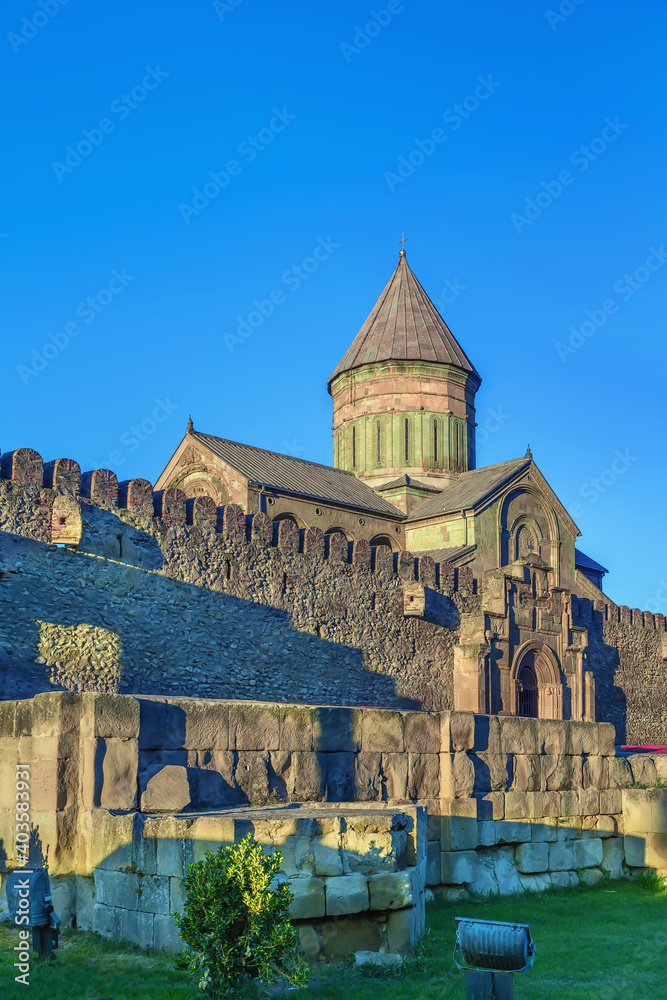 Fototapeta premium Svetitskhoveli Cathedral, Mtskheta, Georgia