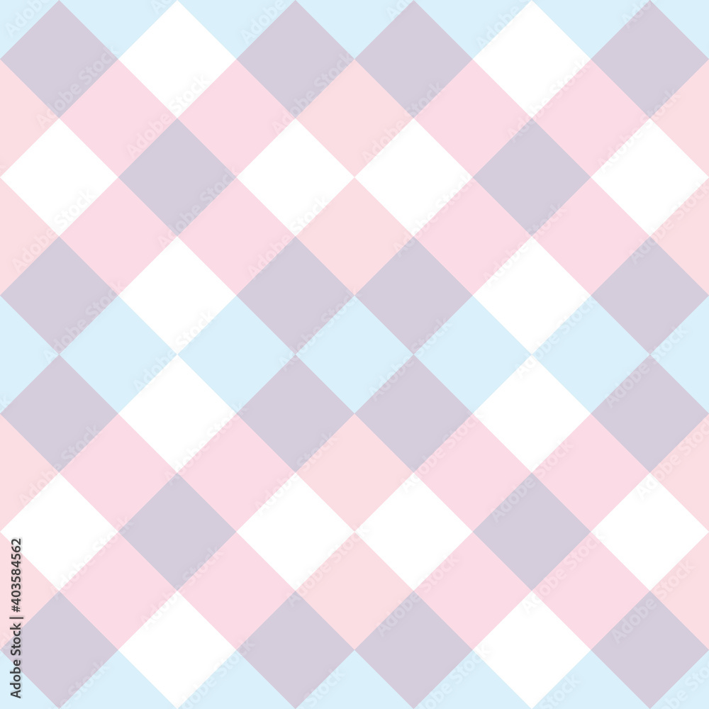 Pastel oink and purple checkered geometric plaid pattern vector Pastel oink and purple checkered geometric plaid pattern vector