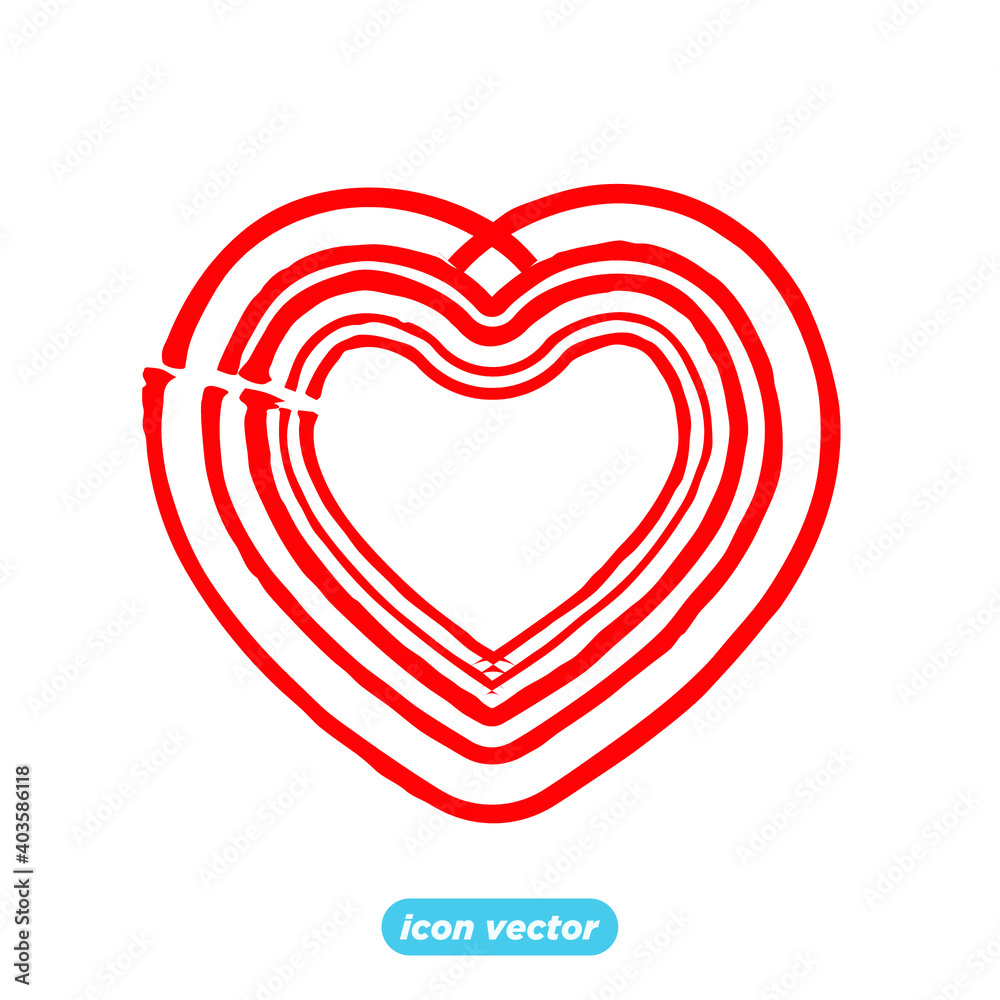 heart love icon template color editable. Valentine hearth symbol vector illustration for graphic and web design. heart love icon template color editable. Valentine hearth symbol vector illustration for graphic and web design.