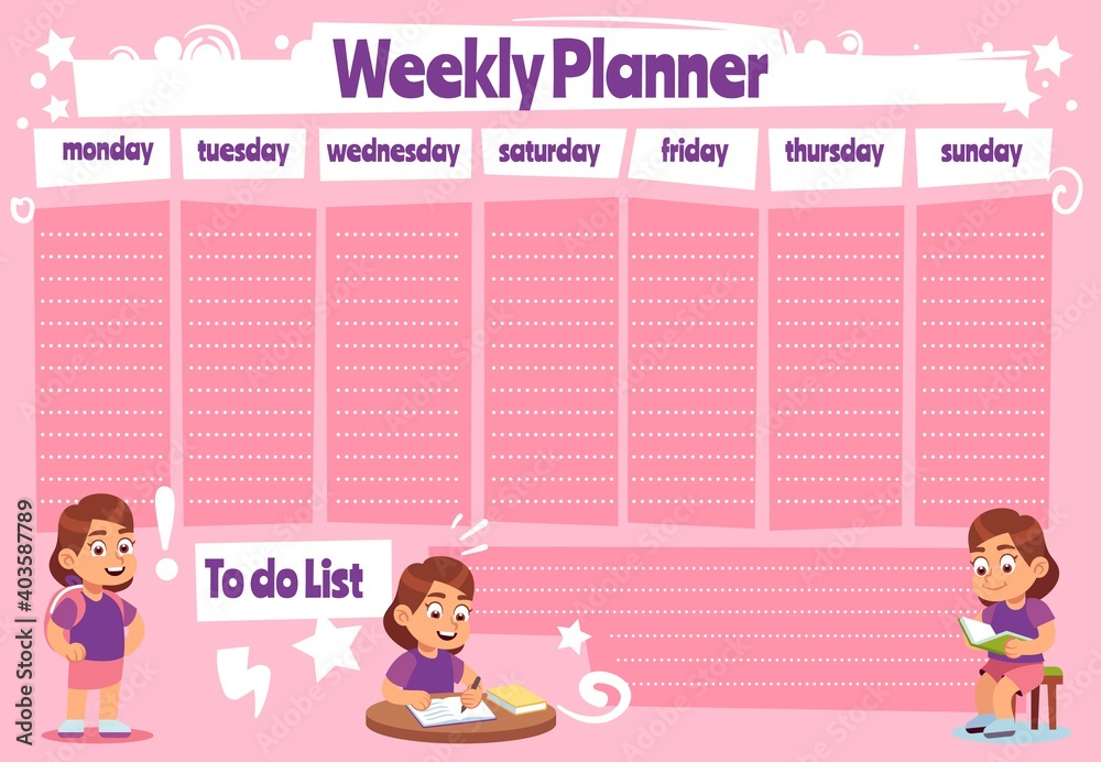 weekly-planner-for-kid-school-calendar-template-kids-schedule-and-to