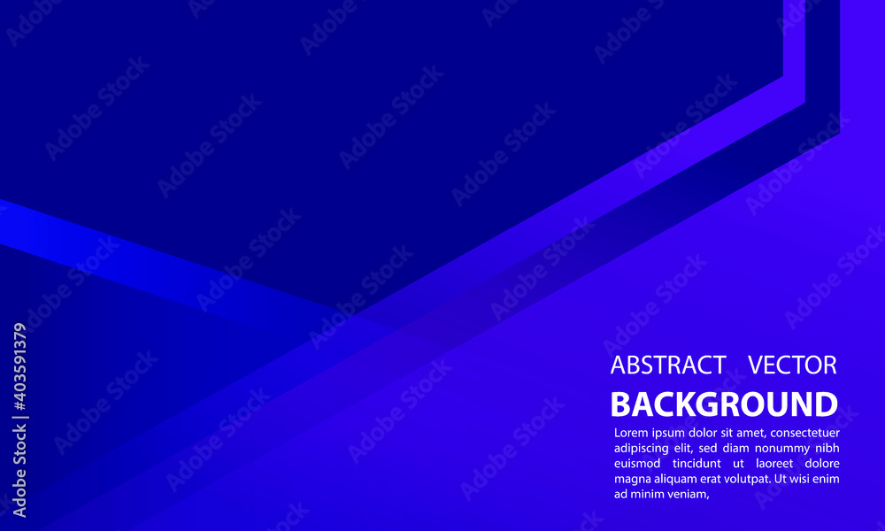 Obraz premium abstract geometric shape background with elegant style and blue color suitable for poster banner template