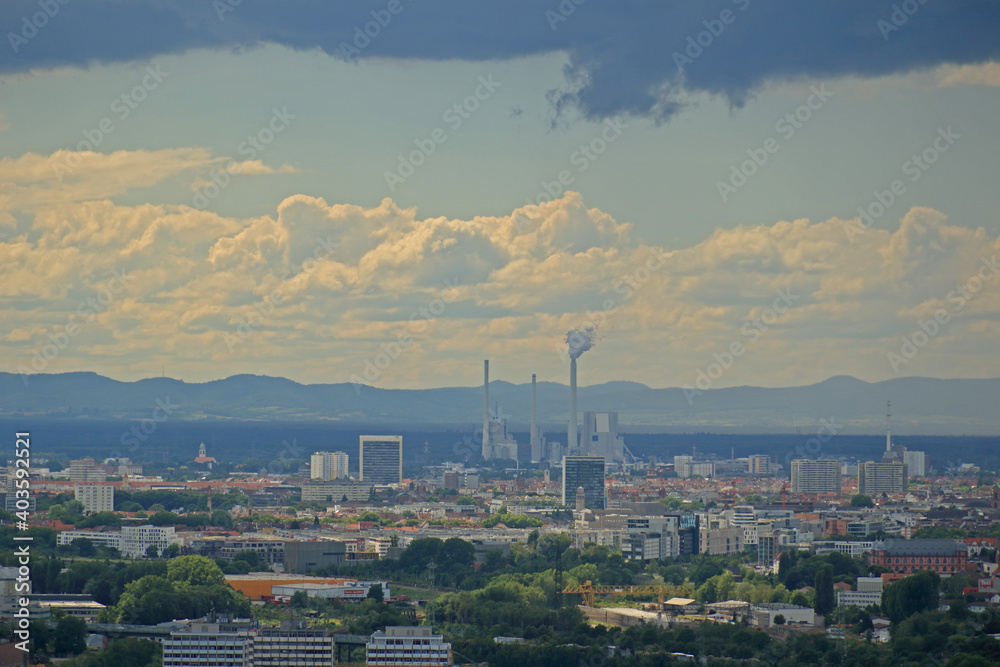 Himmel über Karlsruhe Himmel über Karlsruhe